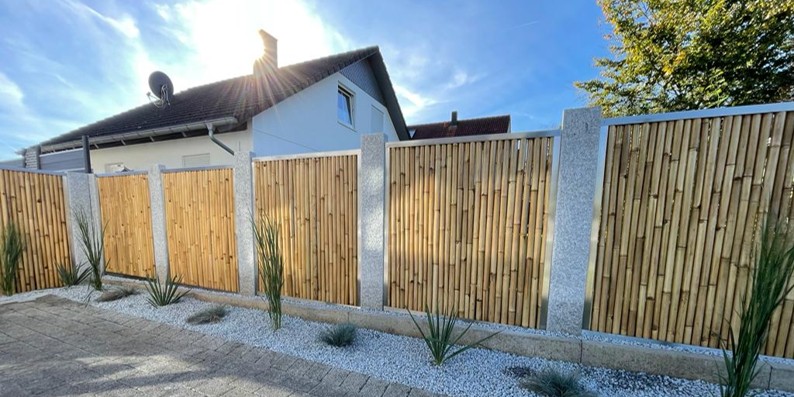 Eleganter Sichtschutz